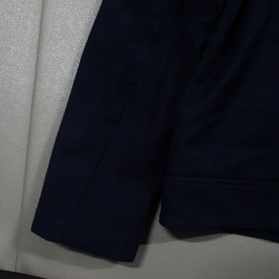 실측 XL) 조르지오 아르마니 고급 카센티노 울 블루종 자켓 상품이미지10