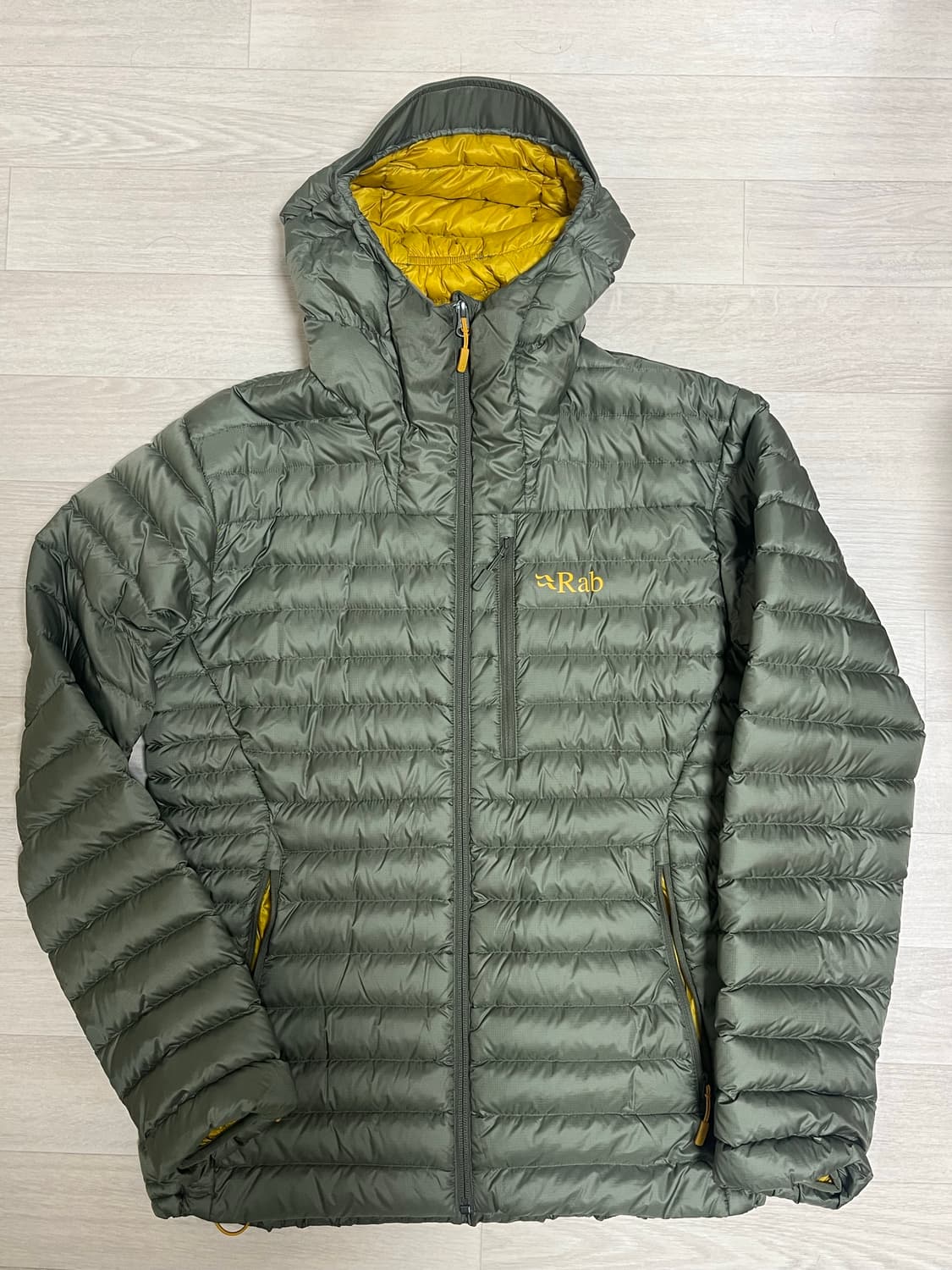 Rab 마이크로라이트 알파인 라이트카키 M 상품이미지1