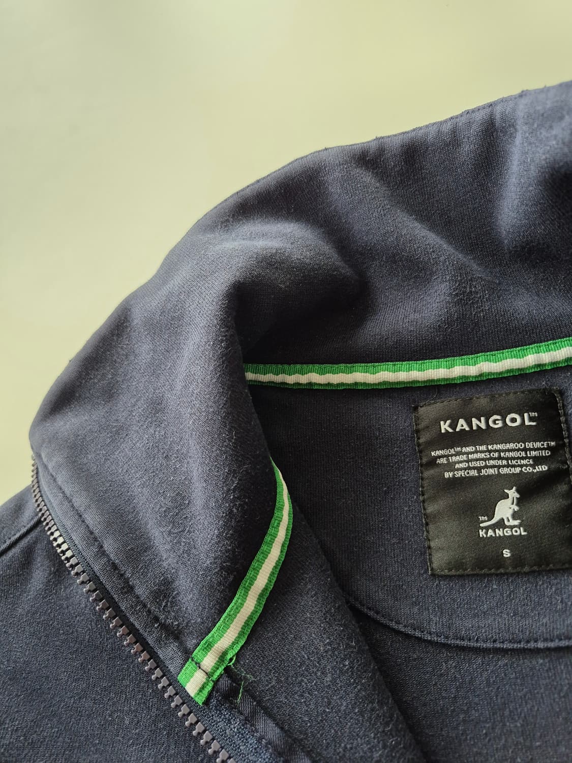 캉골 네이비 하프집업 맨투맨(TS2 상품이미지5