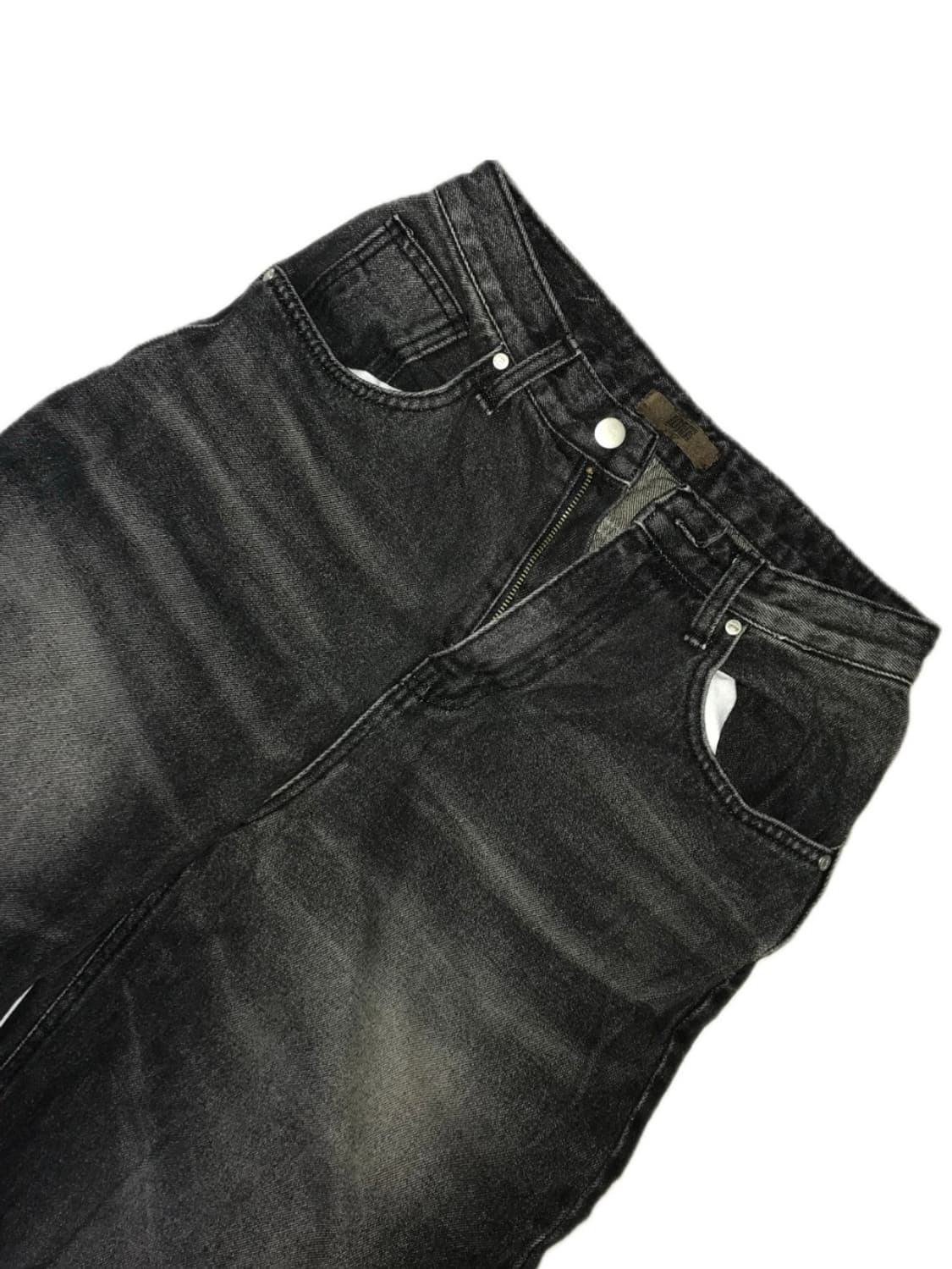 워싱 흑청 데님 상품이미지1