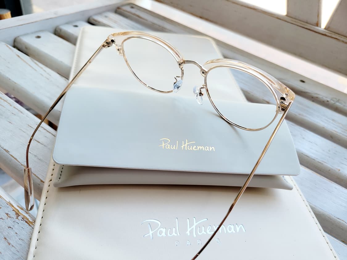 폴휴먼 안경 PHF-1070A 오버사이즈 라이트핑크(블루라이트 변색렌즈) 상품이미지8