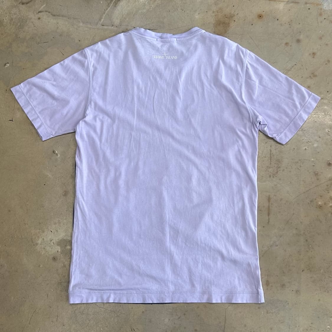 14 스톤아일랜드 프린트 퍼플 반팔티 상품이미지3