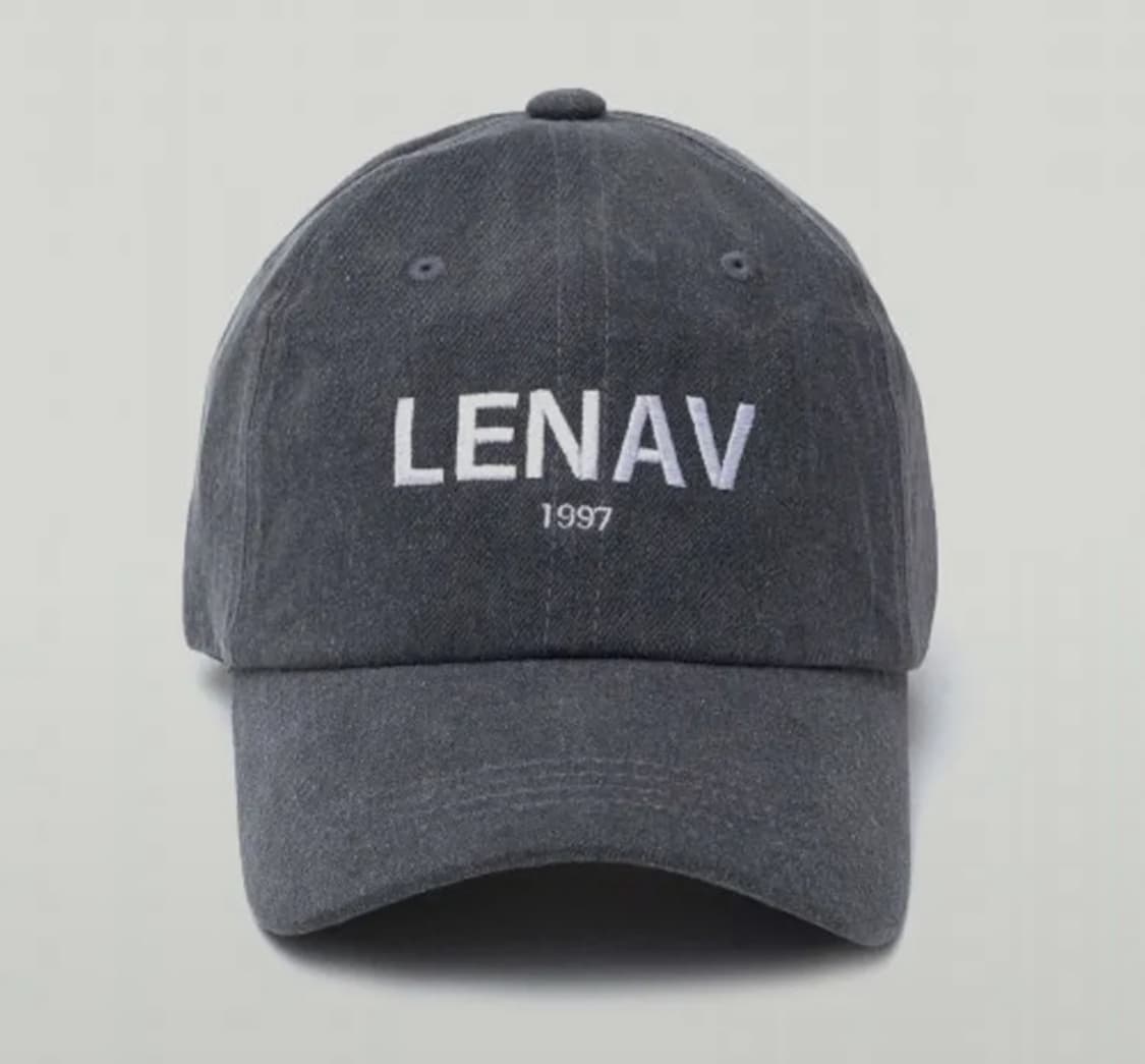 후크 LENAV 차콜 볼캡 상품이미지3