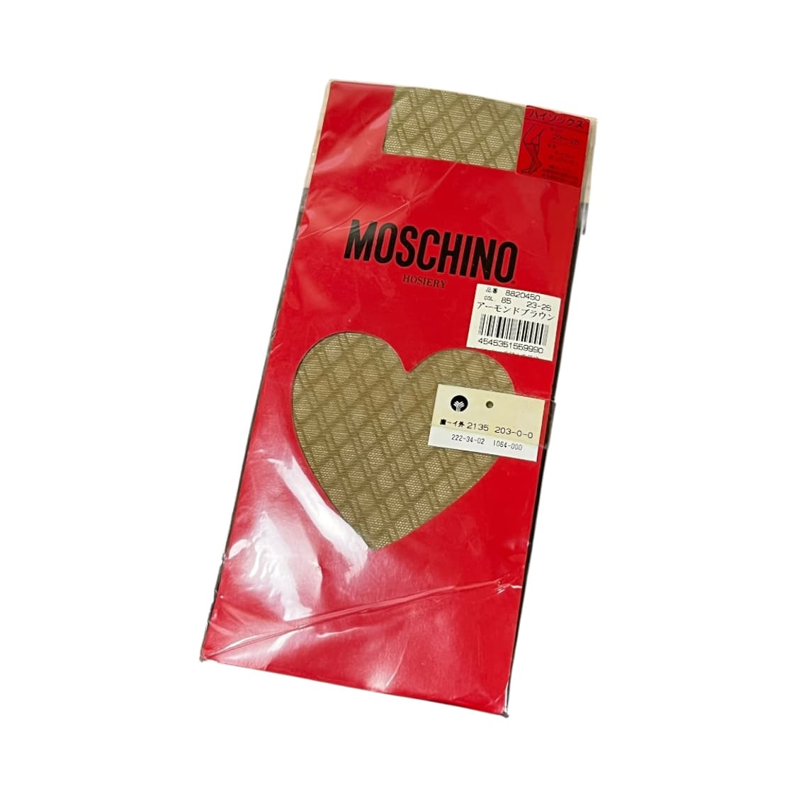 [MOSCHINO] 모스키노 기하패턴 하이삭스 스타킹 상품이미지1