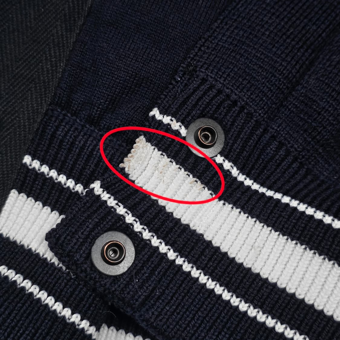 지방시 여성 백로고 니트 바시티 자켓 상품이미지6