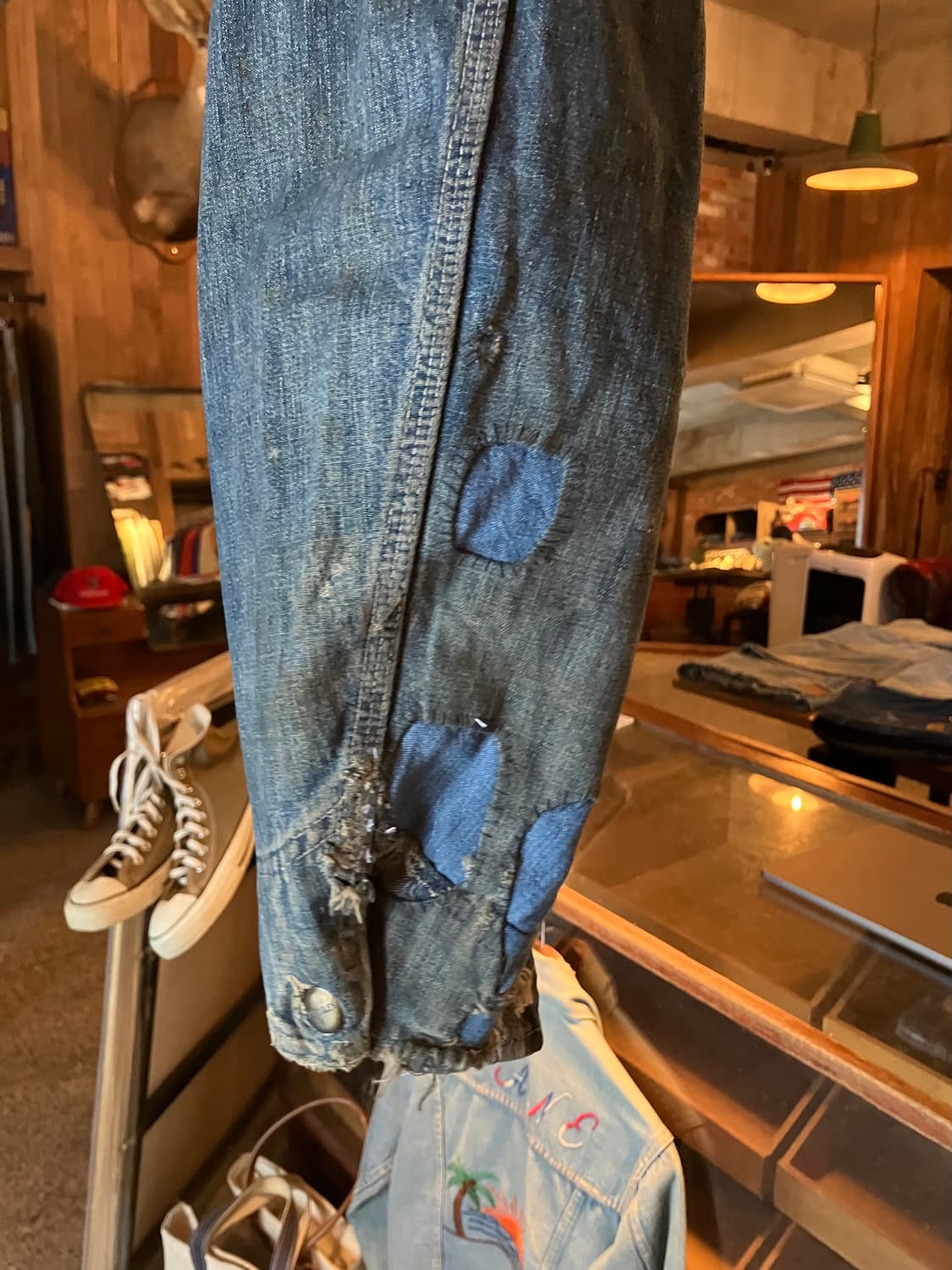 50s USA HERCULES DENIM COVERALL Jacket 상품이미지4