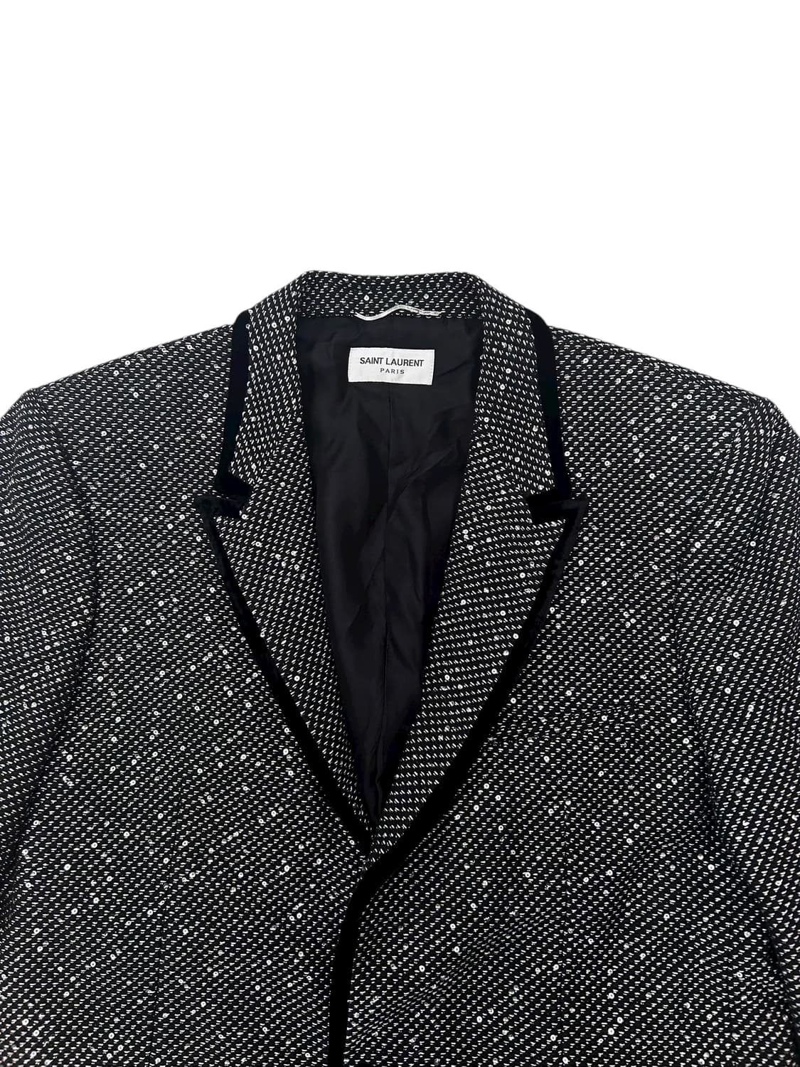 생로랑 2018FW 시퀸 블레이저 상품이미지3