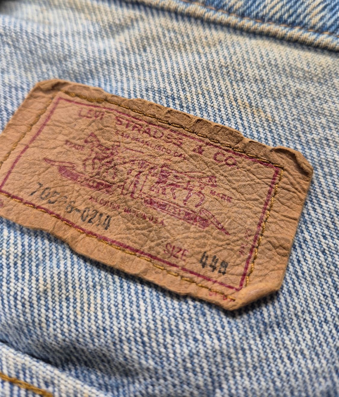 80s 리바이스 트러커 상품이미지8