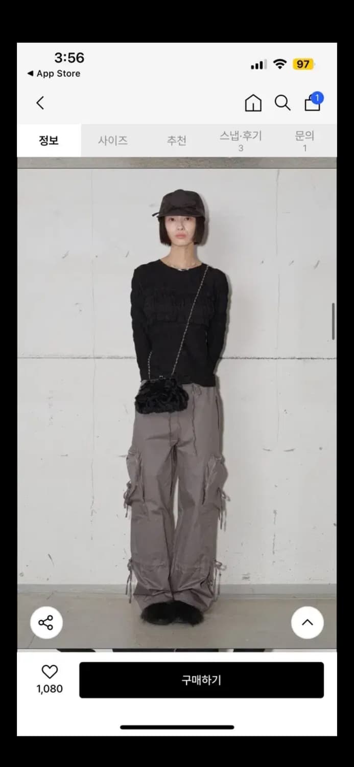 타입서비스 사이드 포켓 실루엣팬츠 상품이미지1