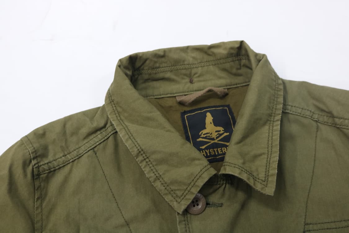 히스테릭글래머 빈티지 밀리터리 와펜 후드 야상 자켓 상품이미지6