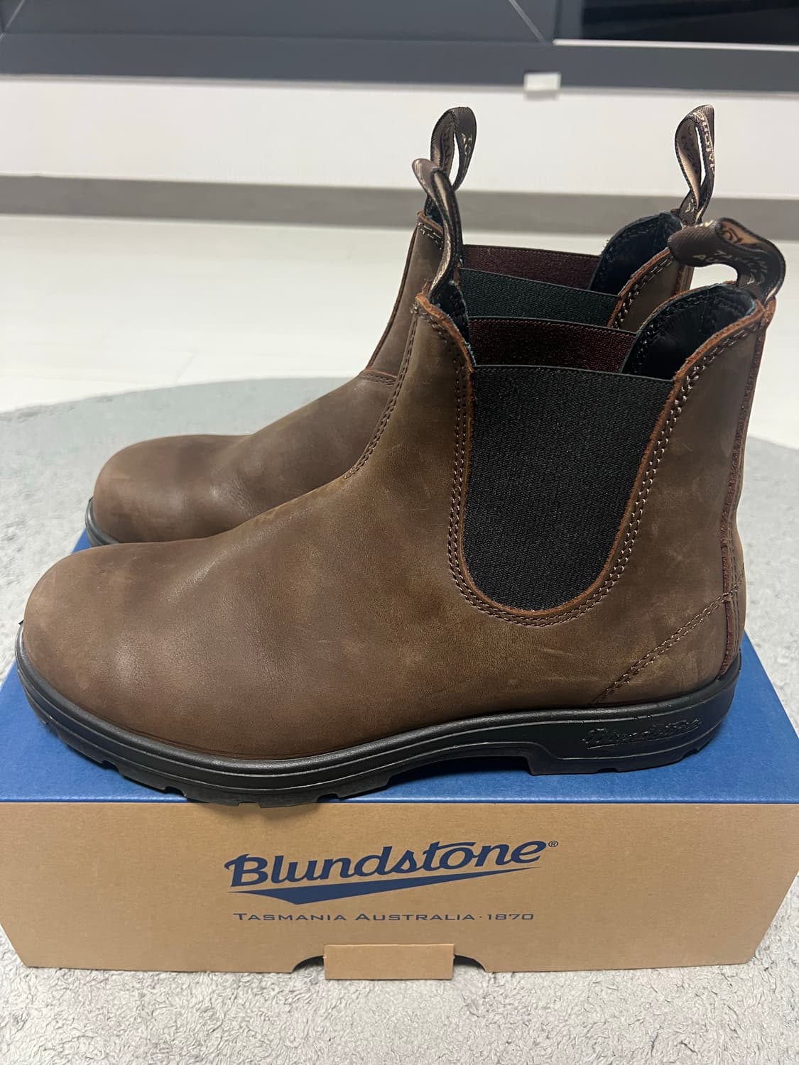 블런드스톤  클래식 1609 첼시부츠 앤틱브라운 AU9사이즈 상품이미지3