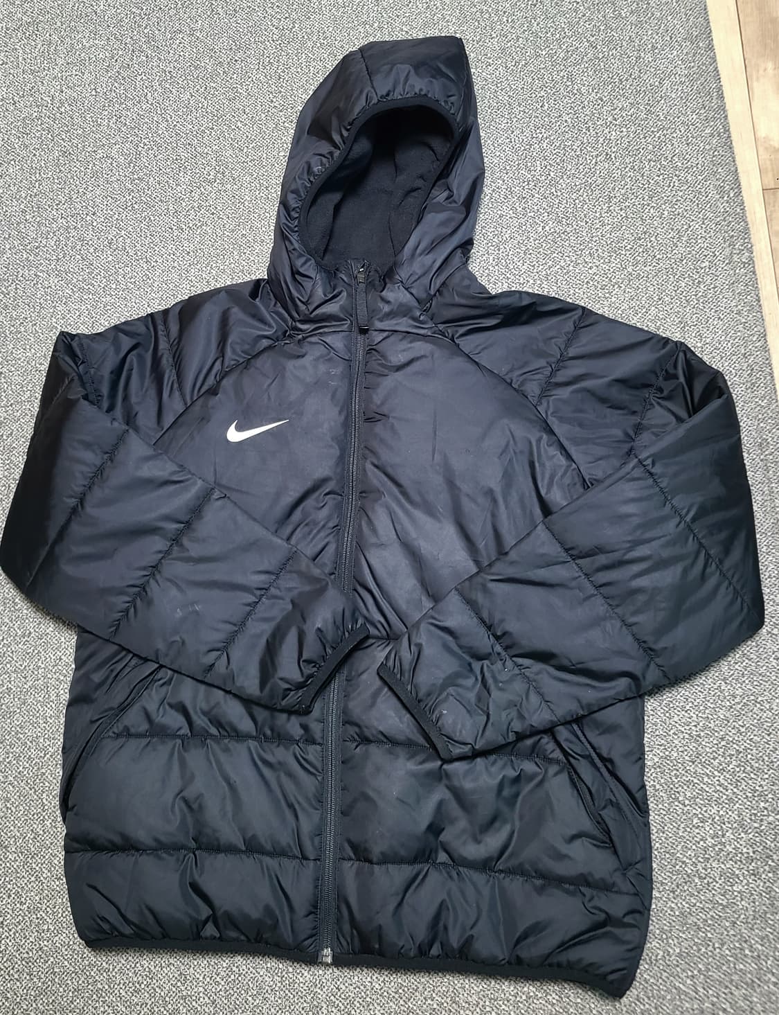 나이키 THERMA-FIT 블랙 패딩 L 상품이미지2