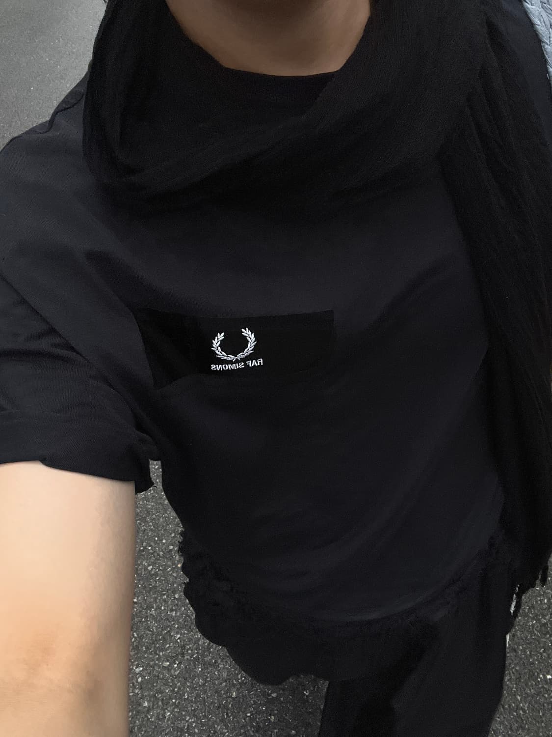 라프시몬스 X 프레드페리 티셔츠 상품이미지2