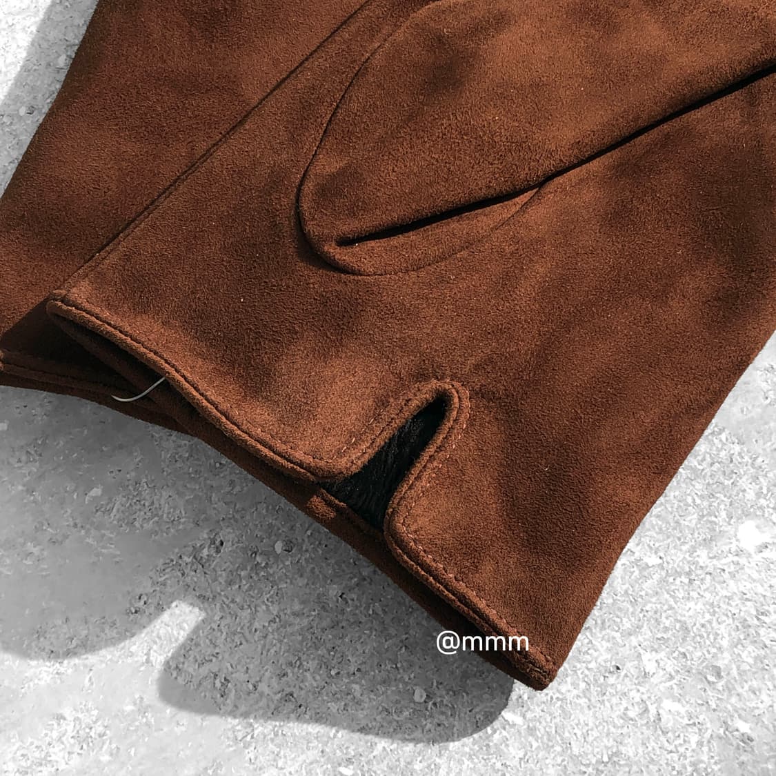 [Unisex] 스웨이드 가죽 장갑 스마트터치 상품이미지7