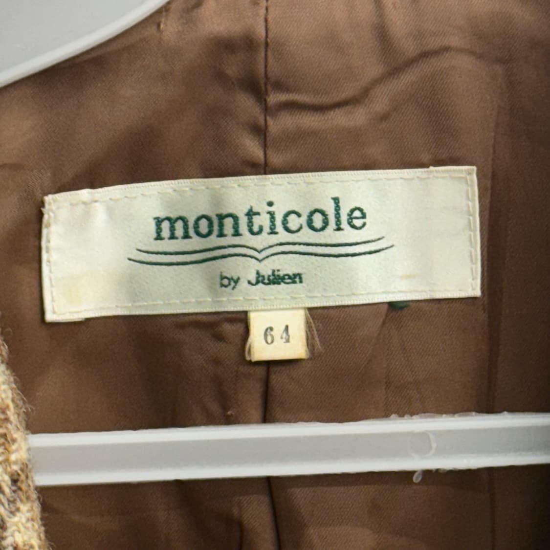 해리스트위드 율100% 3버튼 하운드투스 체크 자켓 (69) 상품이미지2