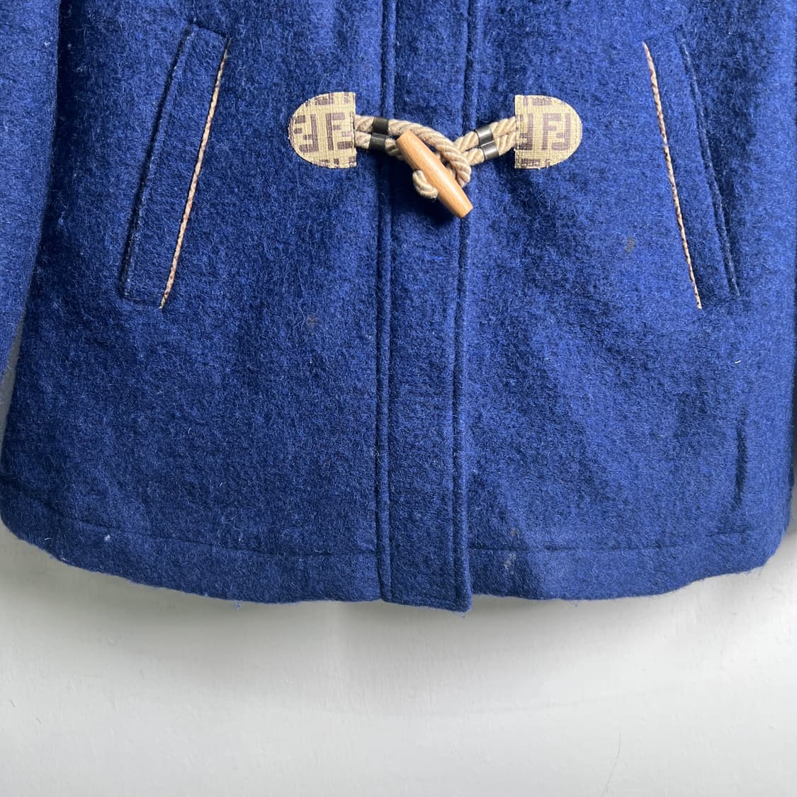 Fendi 펜디 키즈 네이비 더플 숏코트 12A 상품이미지5