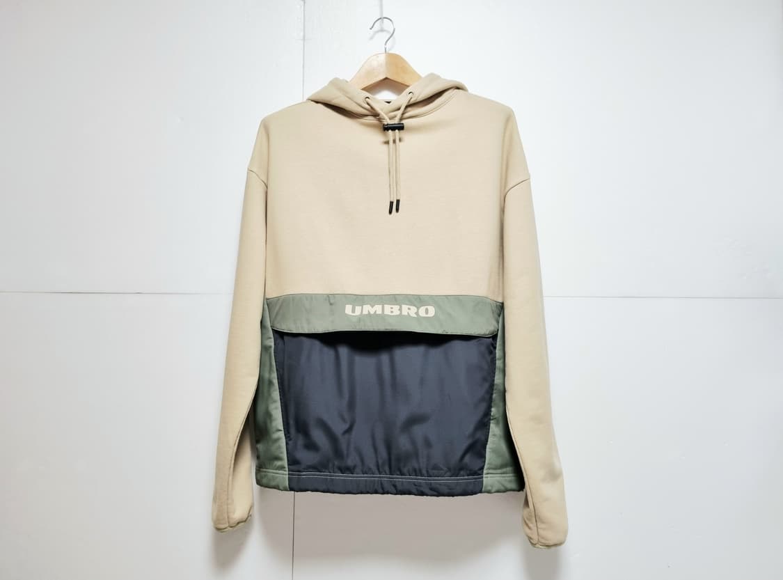 남성 엄브로 UMBRO 아노락타입 후디 긴팔 후드티 트레이닝복 상품이미지1