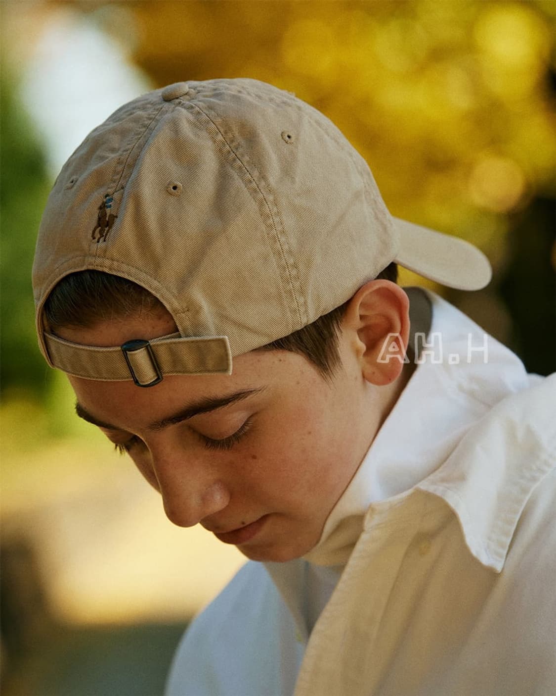 Polo X beams 폴로 빔즈 롱빌캡 베이지 상품이미지1