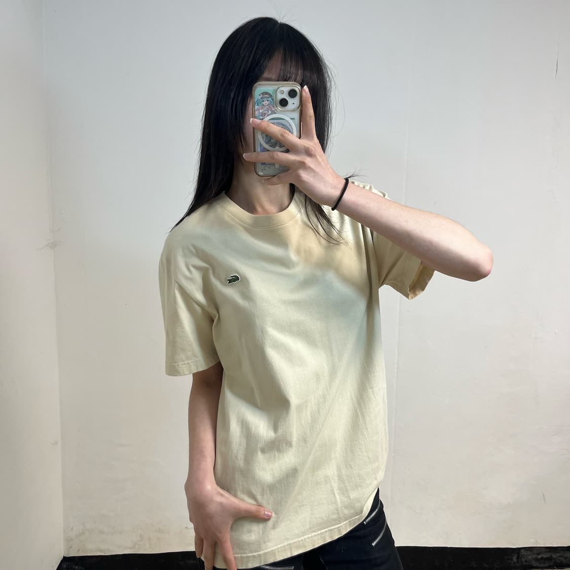 Lacoste beige t-shirt  상품이미지2