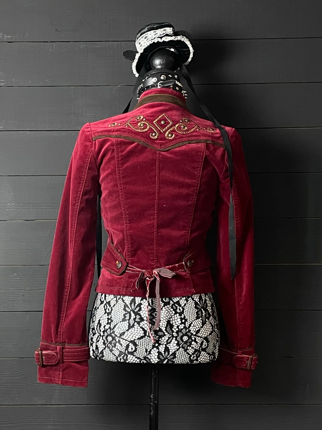 EGOIST 에고이스트 레드 벨벳 웨스턴 펑크 자켓 상품이미지3