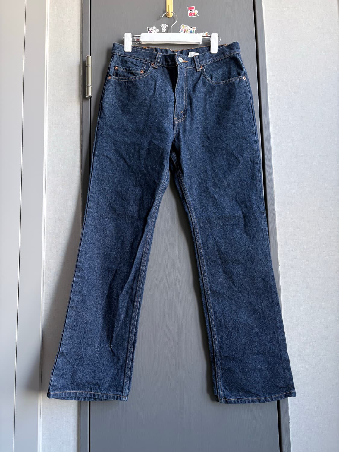 (33x32) 00s 리바이스 517 부츠컷 인디고 생지 데님 상품이미지2
