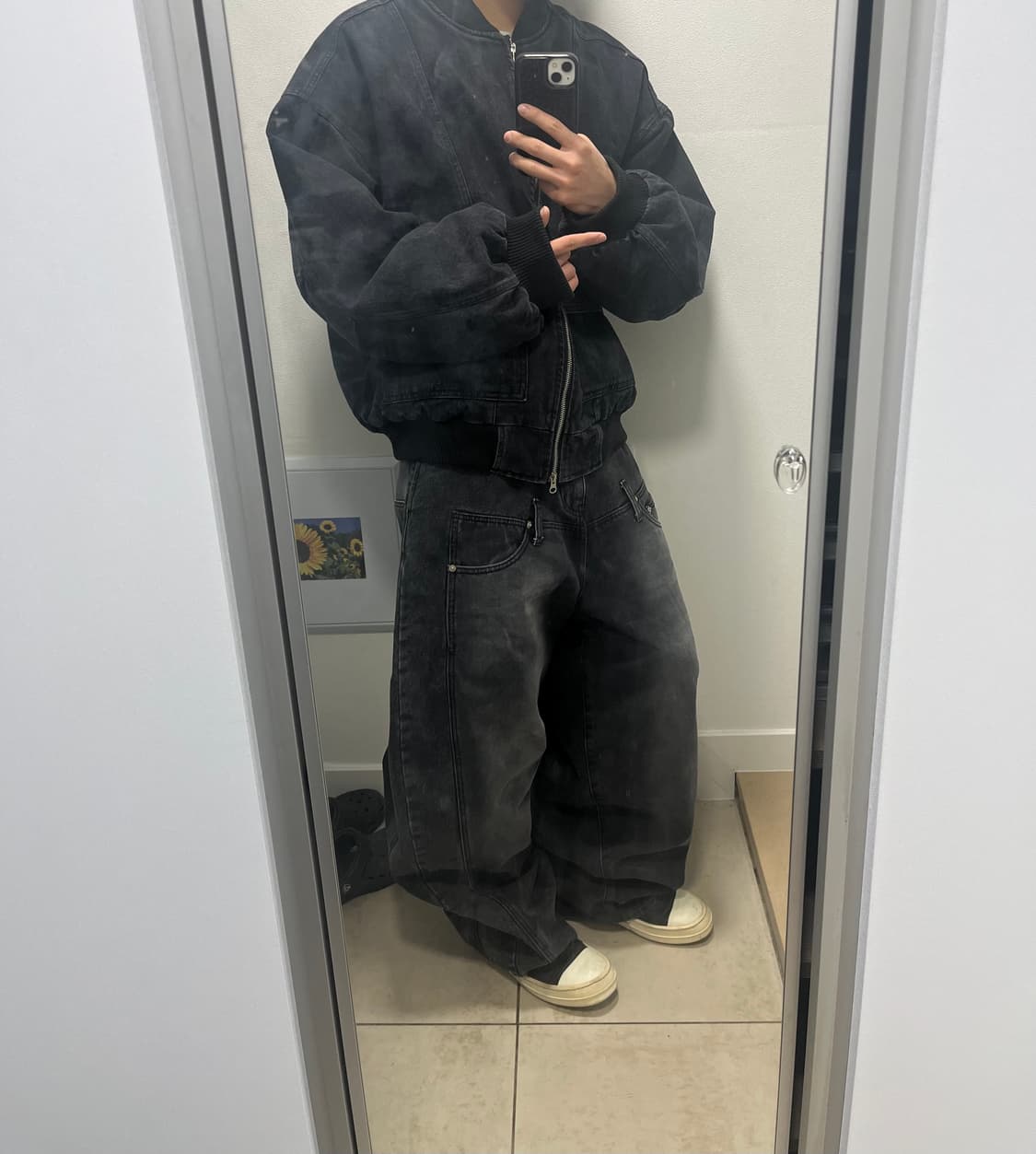 데님 봄버자켓 상품이미지1