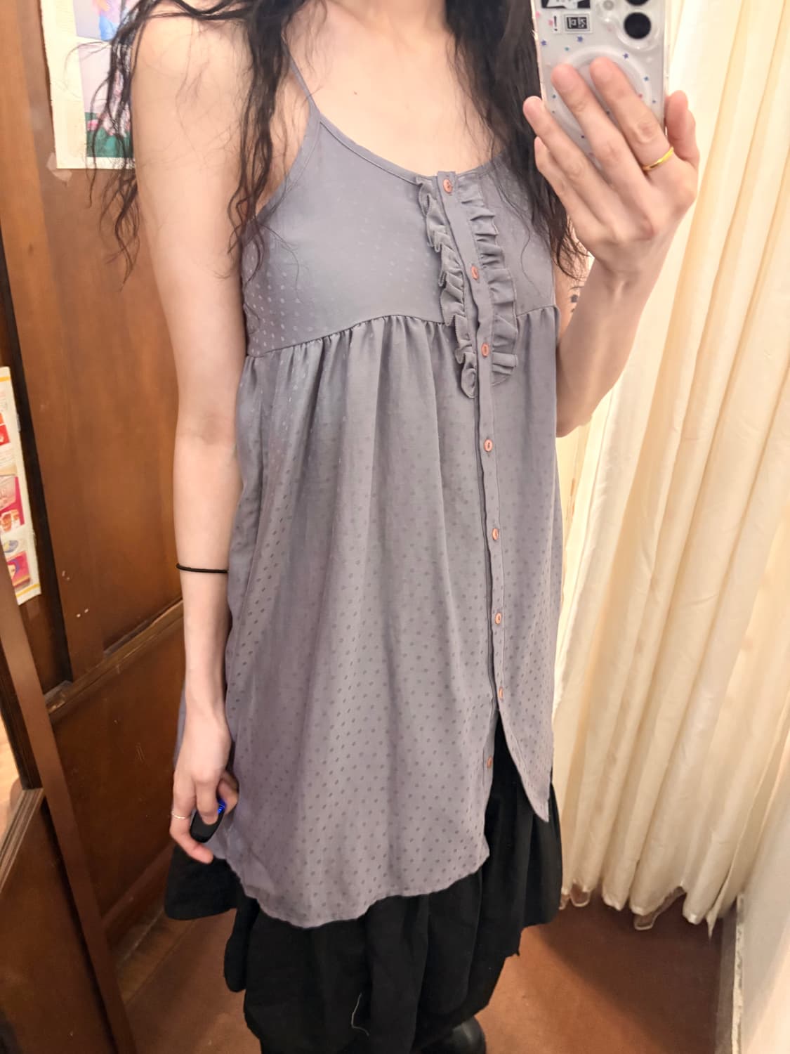 jpn vintage dot mini one-piece 상품이미지5