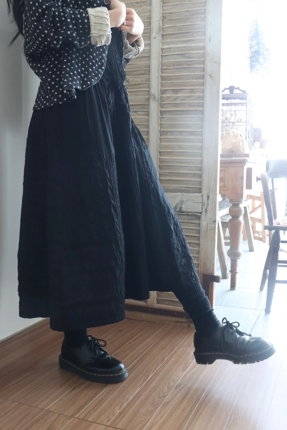 [Comme des Garcons Tricot] Patchwork Sk 상품이미지1