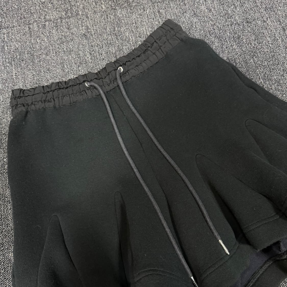 Sacai 사카이 23ss 드로스트링 플레어 쇼츠 팬츠 상품이미지2