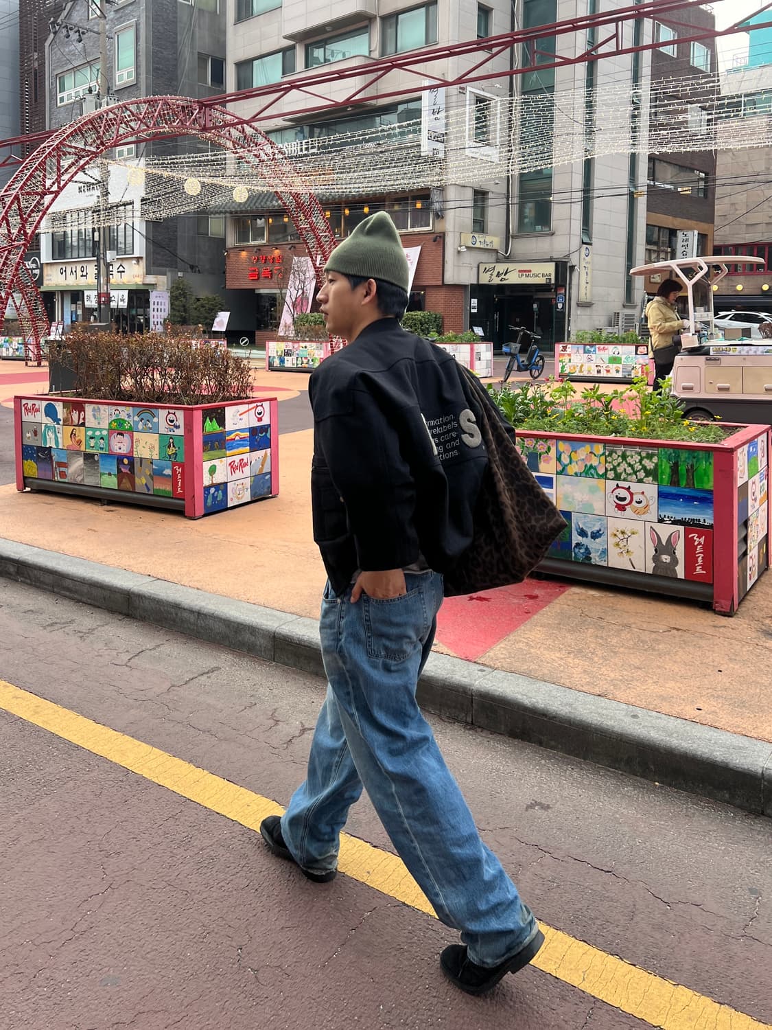 80’s Issey Miyake 이세이 미야케 울 붐버 자켓 상품이미지1