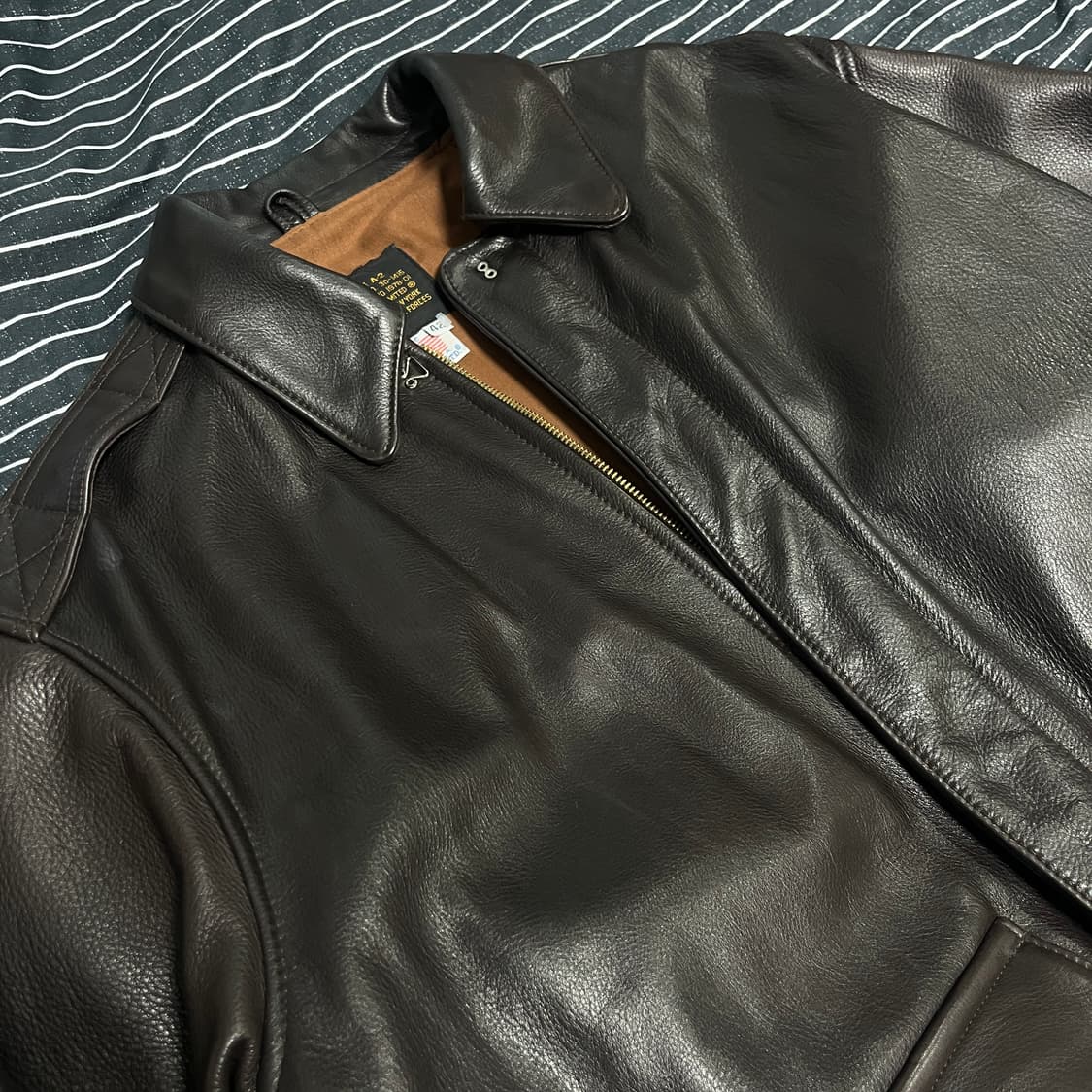 90s USA 아비렉스 A-2/a2 자켓 42 상품이미지3