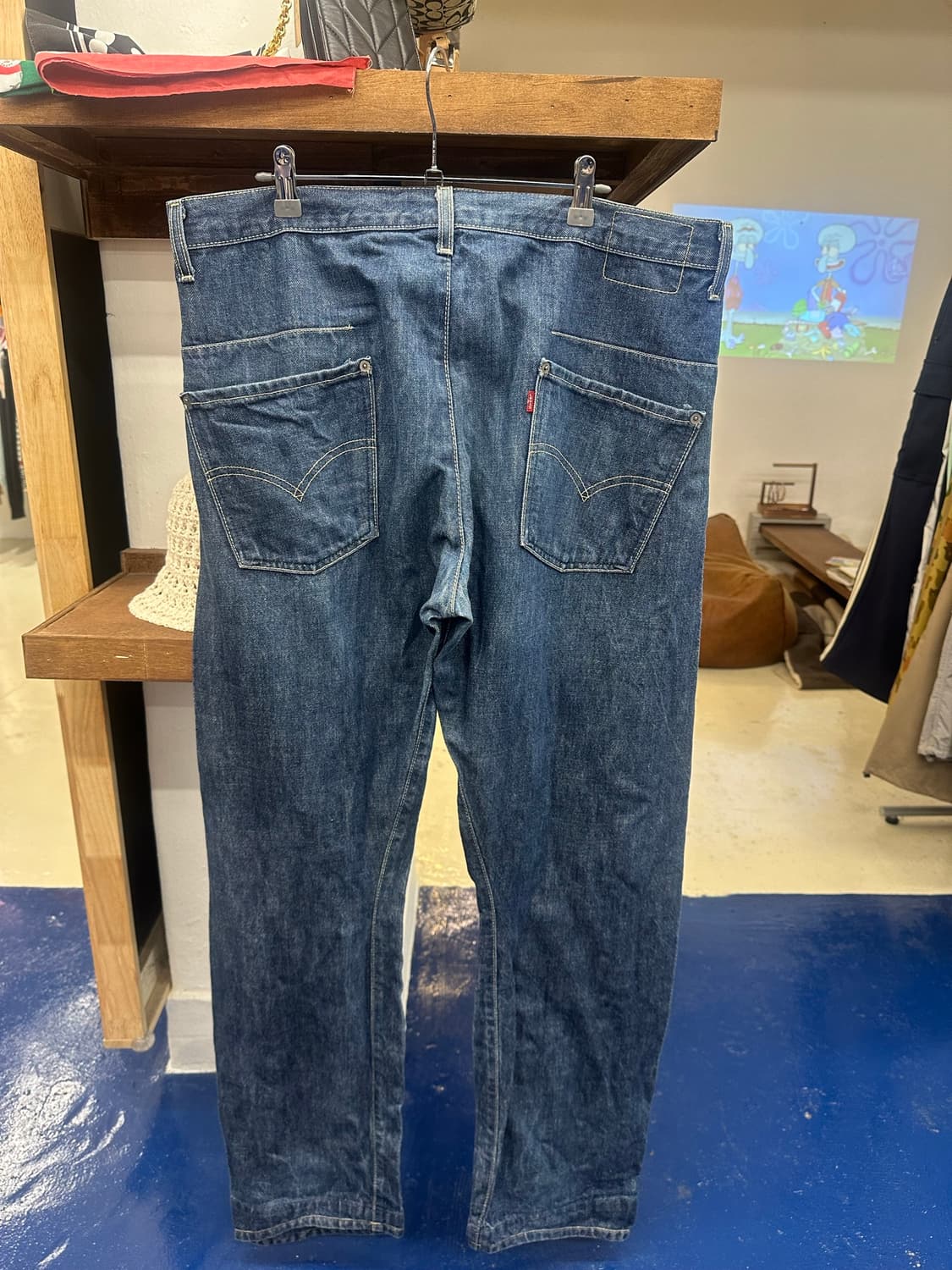 2000s Levis 리바이스 엔지니어드 버튼 플라이 데님팬츠 상품이미지9