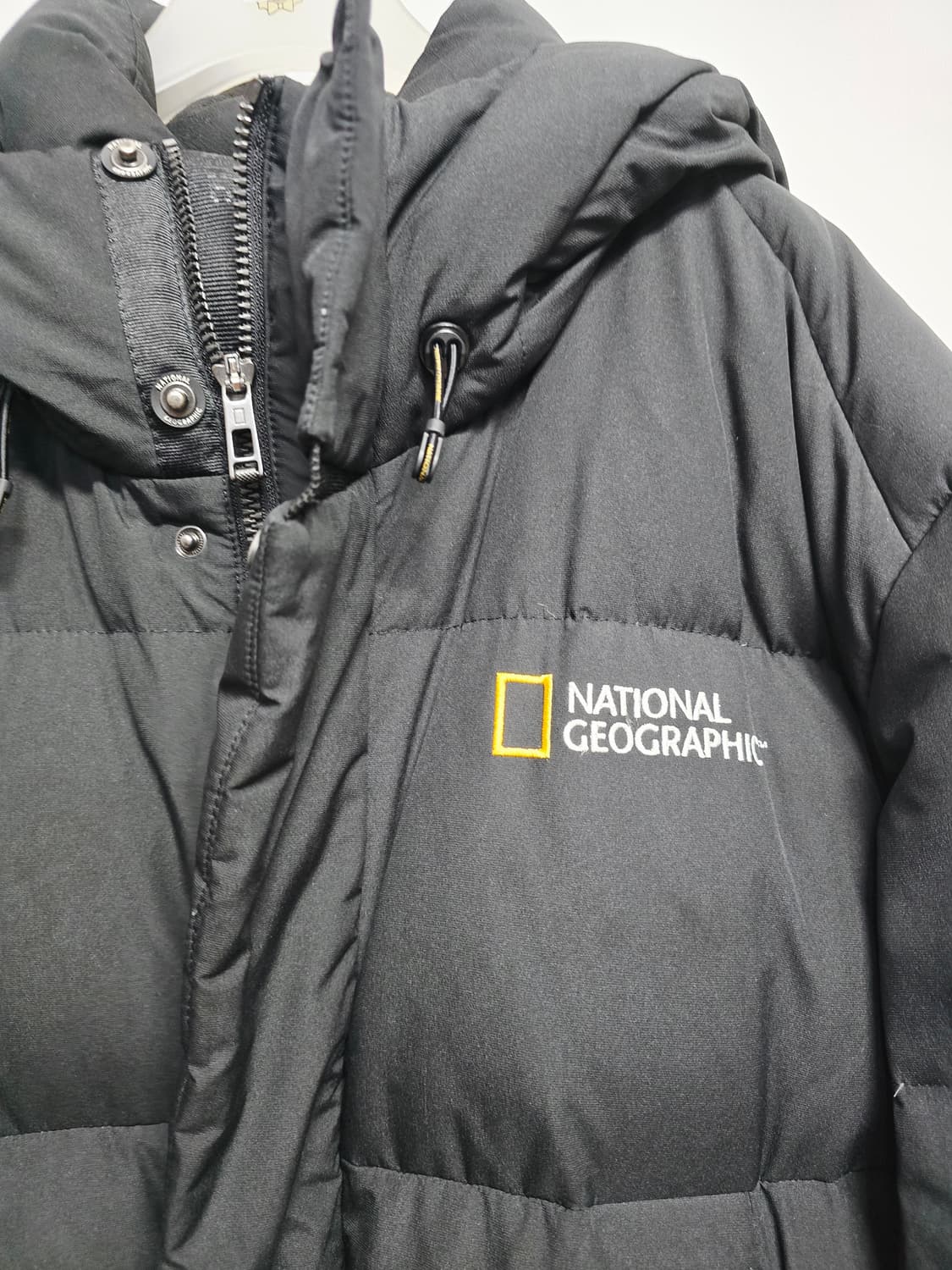 내셔널지오그래픽 구스롱패딩 블랙 상품이미지2