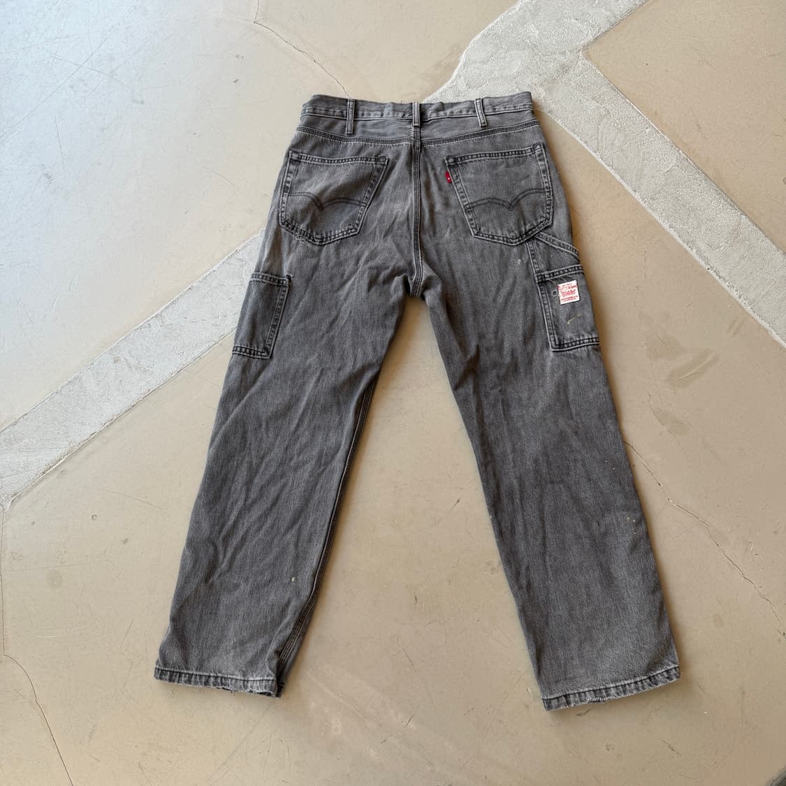 리바이스 페인팅 데님 카펜터 팬츠 상품이미지5