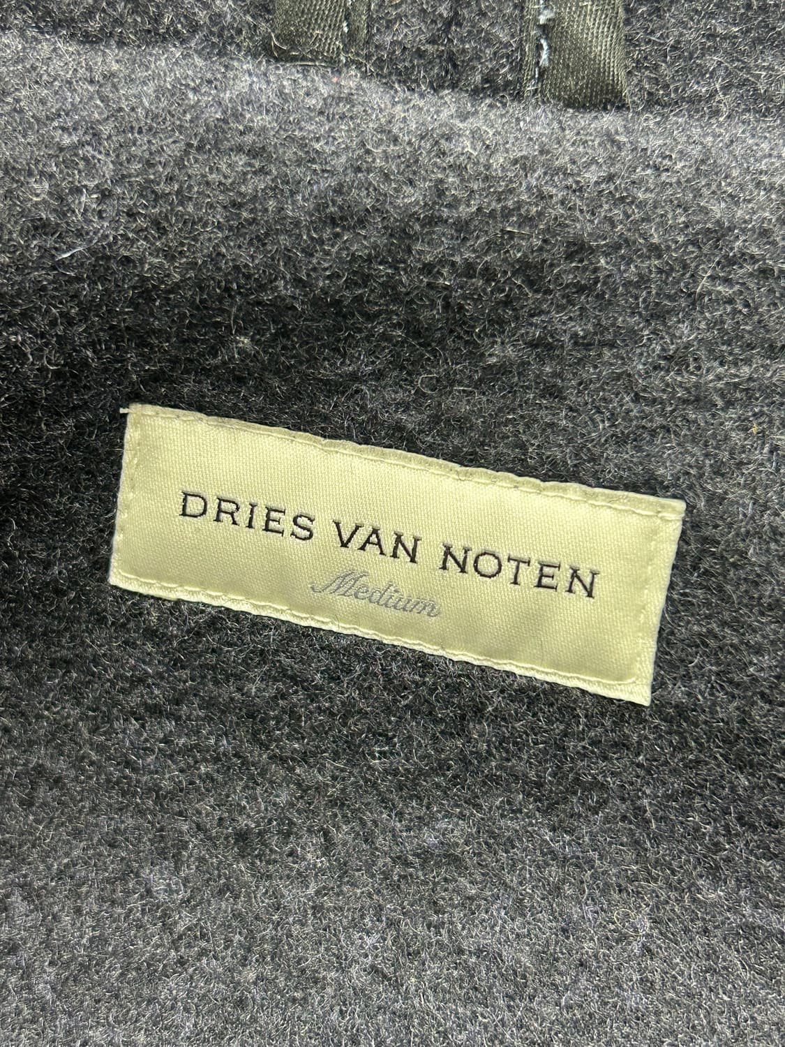 Dries Van Noten 드리스반 노튼 오버사이즈 울 더플 코트 상품이미지8