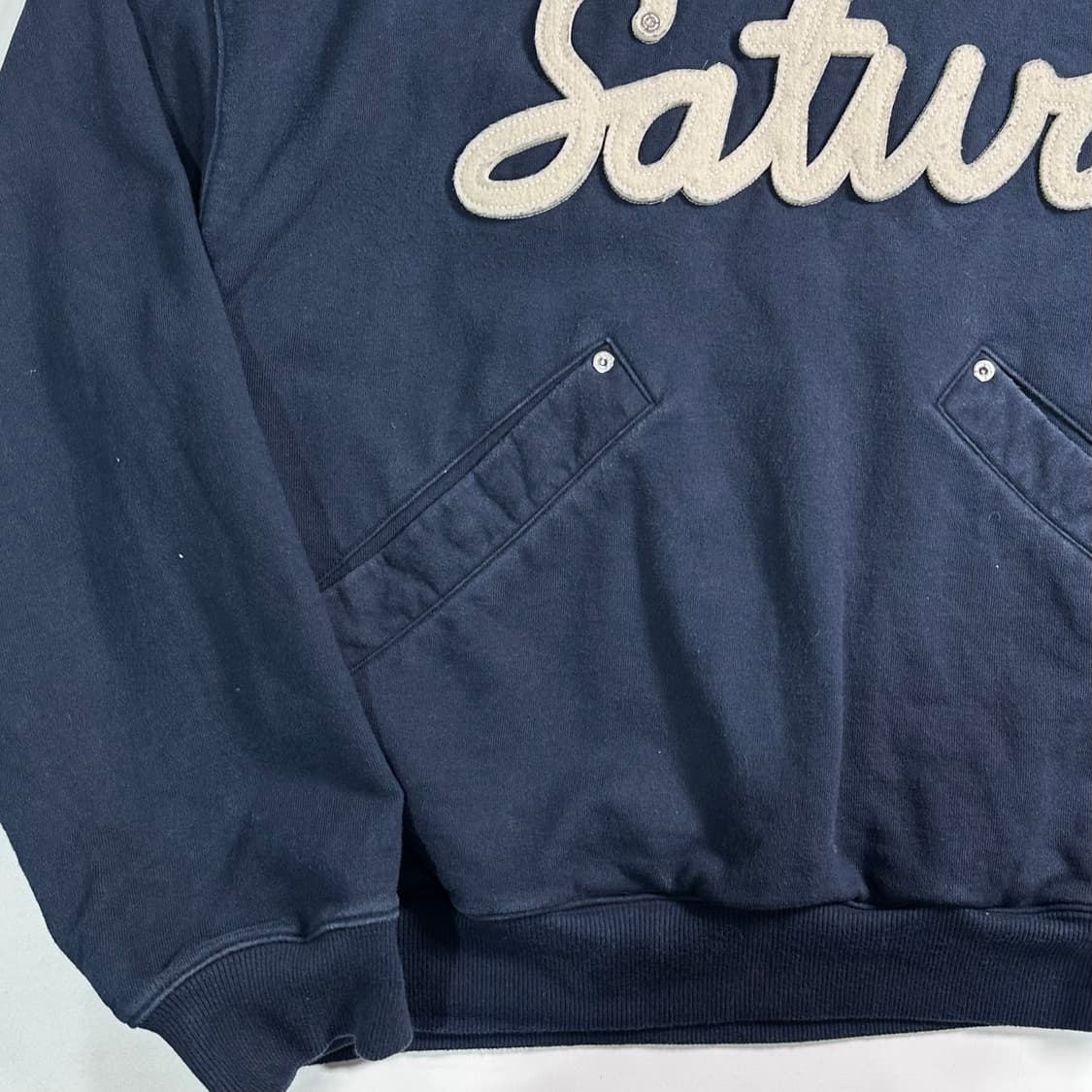 세터 네이비 후드티  상품이미지4