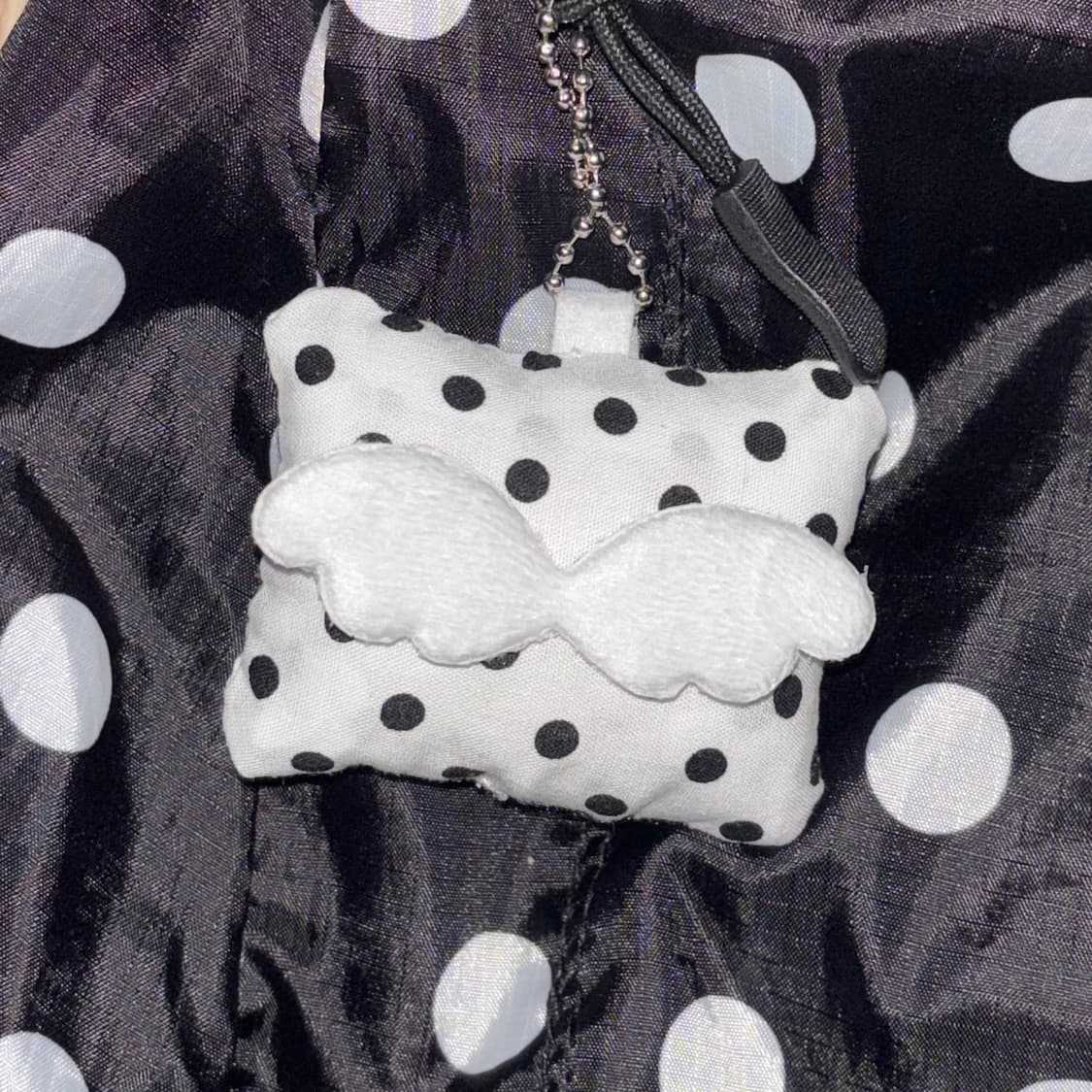 행운! 네잎클로버 쿠션 키링 (핸드메이드) 상품이미지3