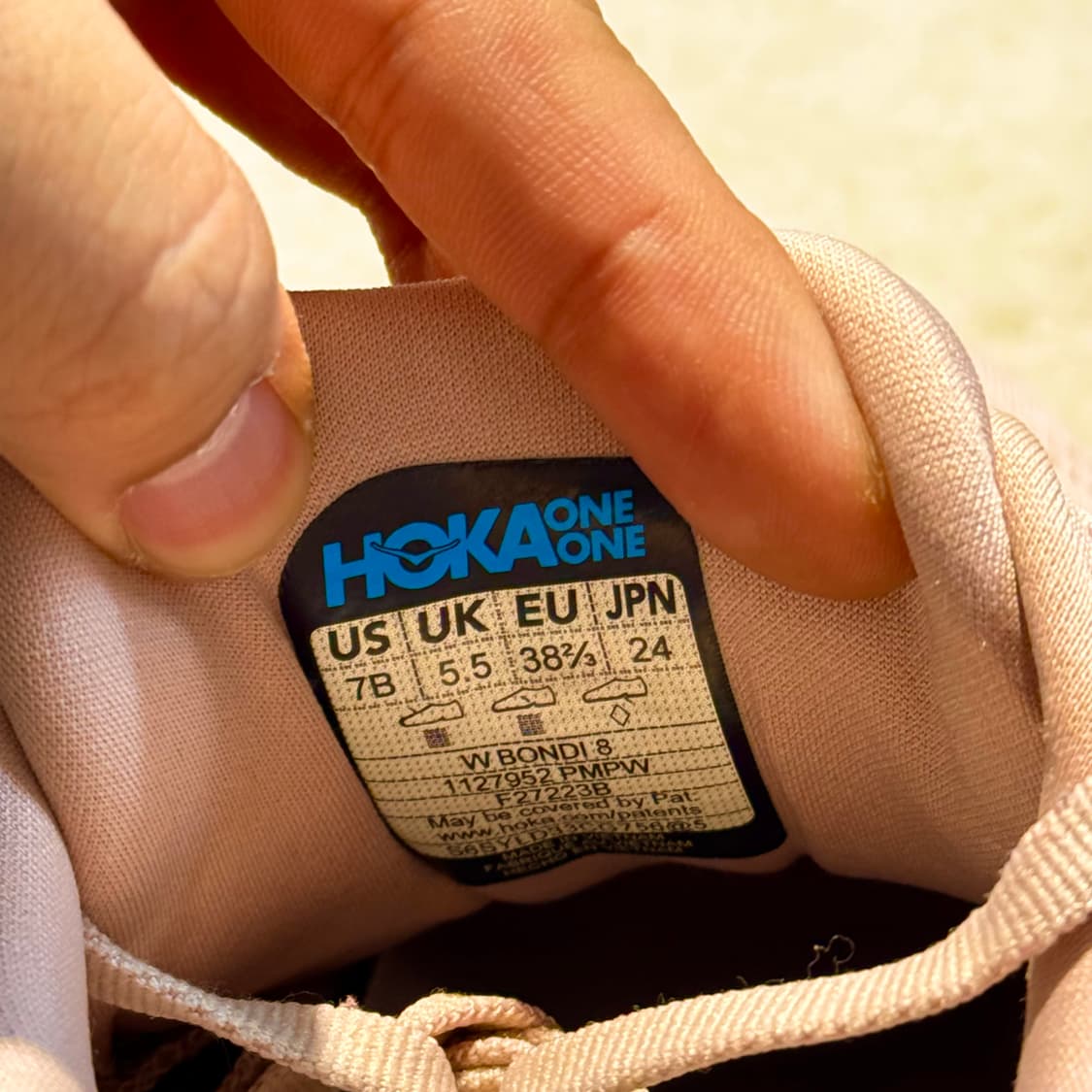 호카 본디8 페일모브 (240) 라이트 핑크 상품이미지8