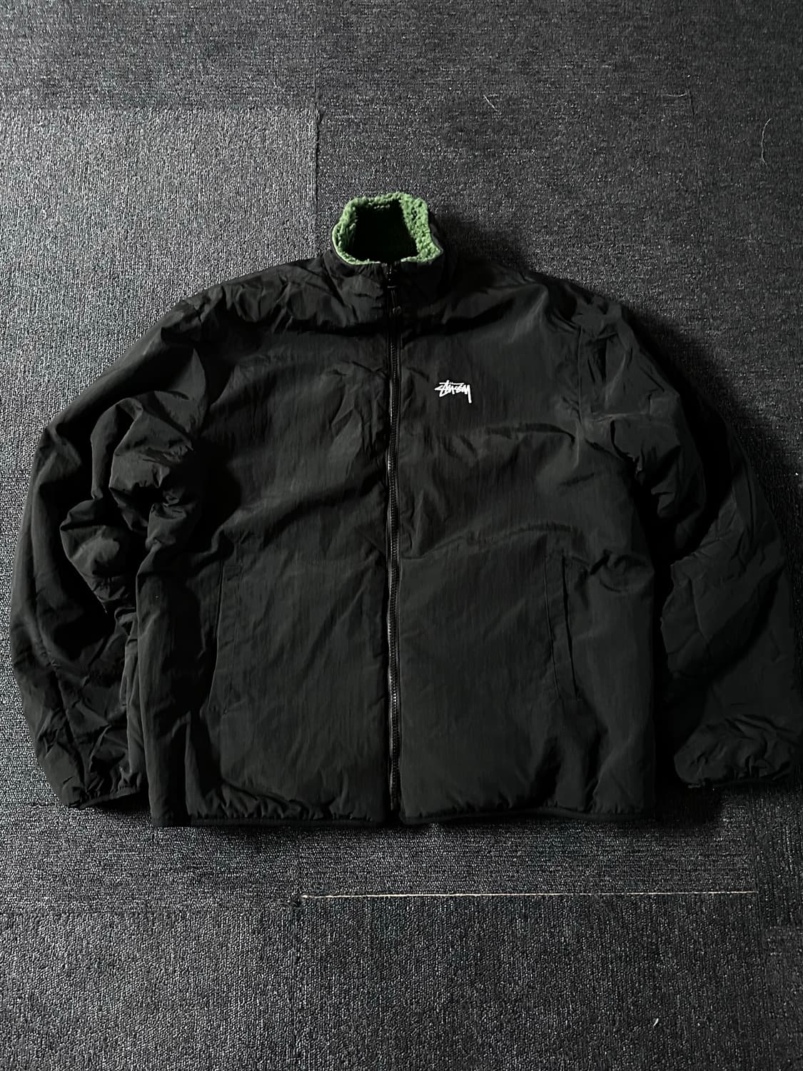 Stussy 스투시 리버시블 쉐르파 8볼 플리스 자켓 상품이미지3