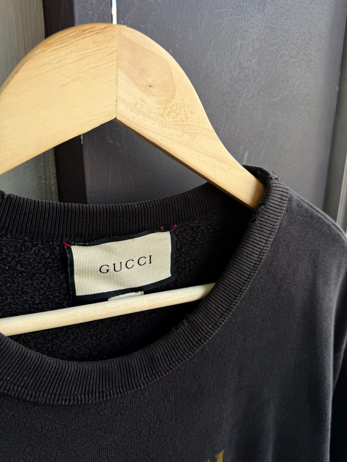 L/ 구찌 빈티지 로고 디스 맨투맨 상품이미지7