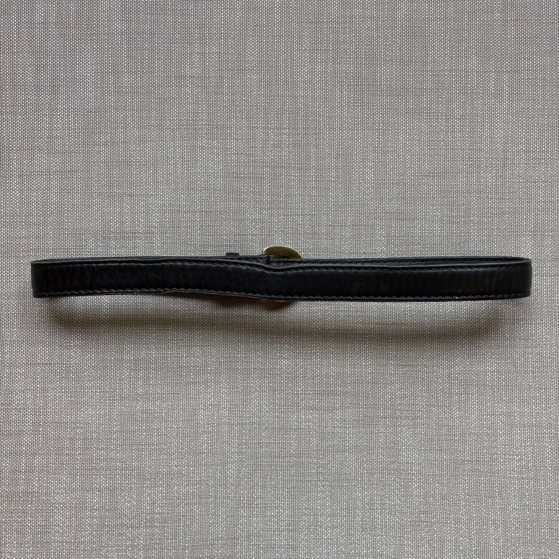 [34] 70s USA HARNESS HOUSE 블랙 스티어하이드 벨트 상품이미지4