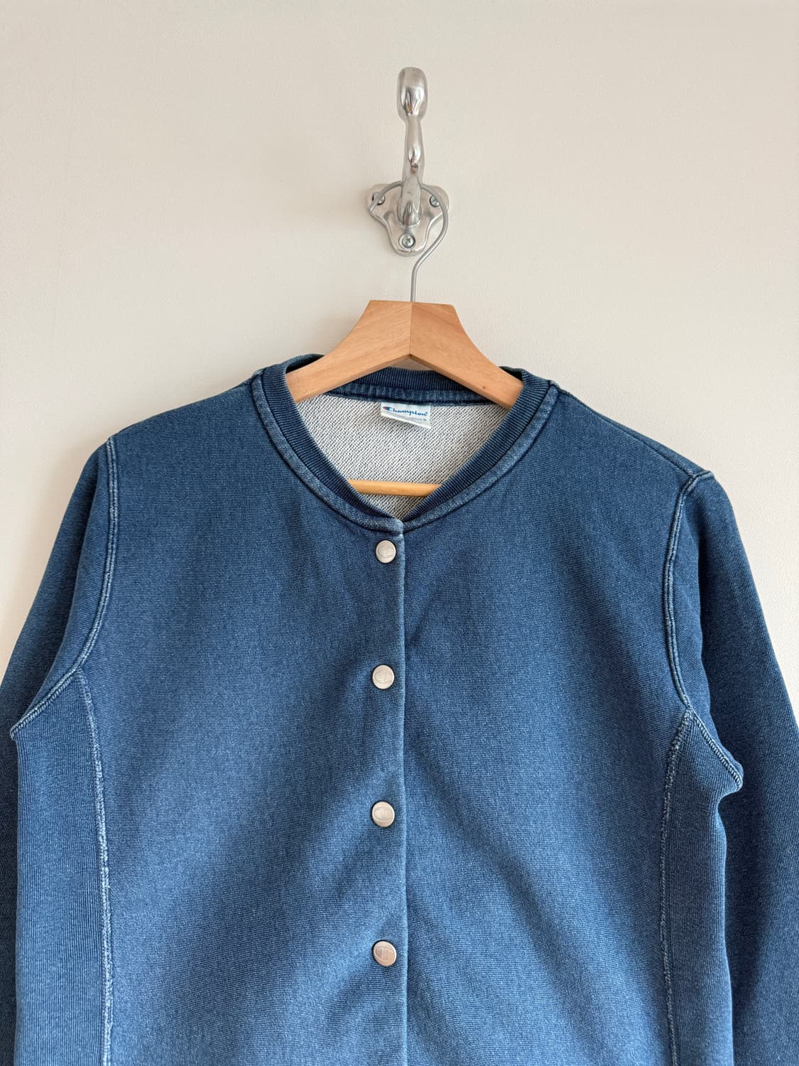 챔피온(Champion) 버튼업 스웻 가디건 상품이미지2