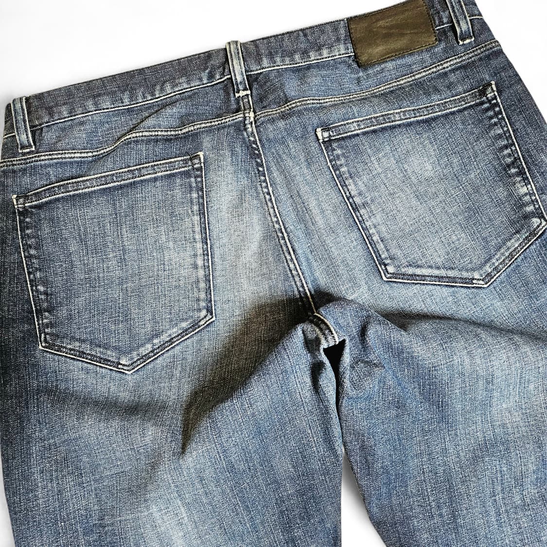 [34][띠어리Theory] 라피 슬림핏 스트레이트 데님 팬츠 다크인디고 상품이미지5