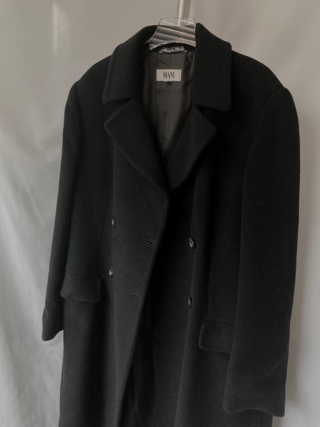 정품) MANI 마니 모100 여성 롱코트 더블코트 상품이미지10