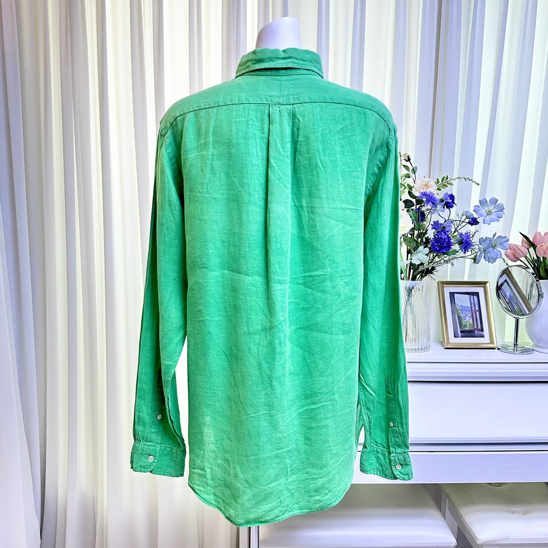 랄프로렌 커스텀 핏 리넨셔츠 상품이미지2