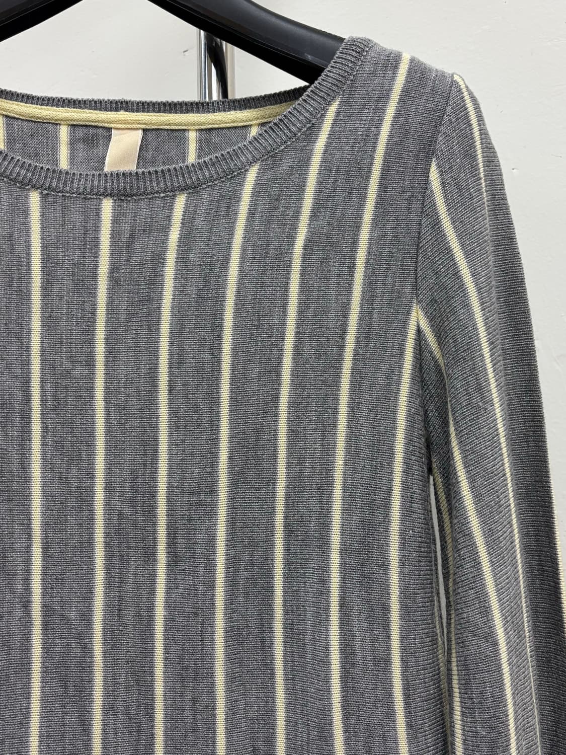 빈티지 그레이 스트라이프 롱슬리브 상품이미지6