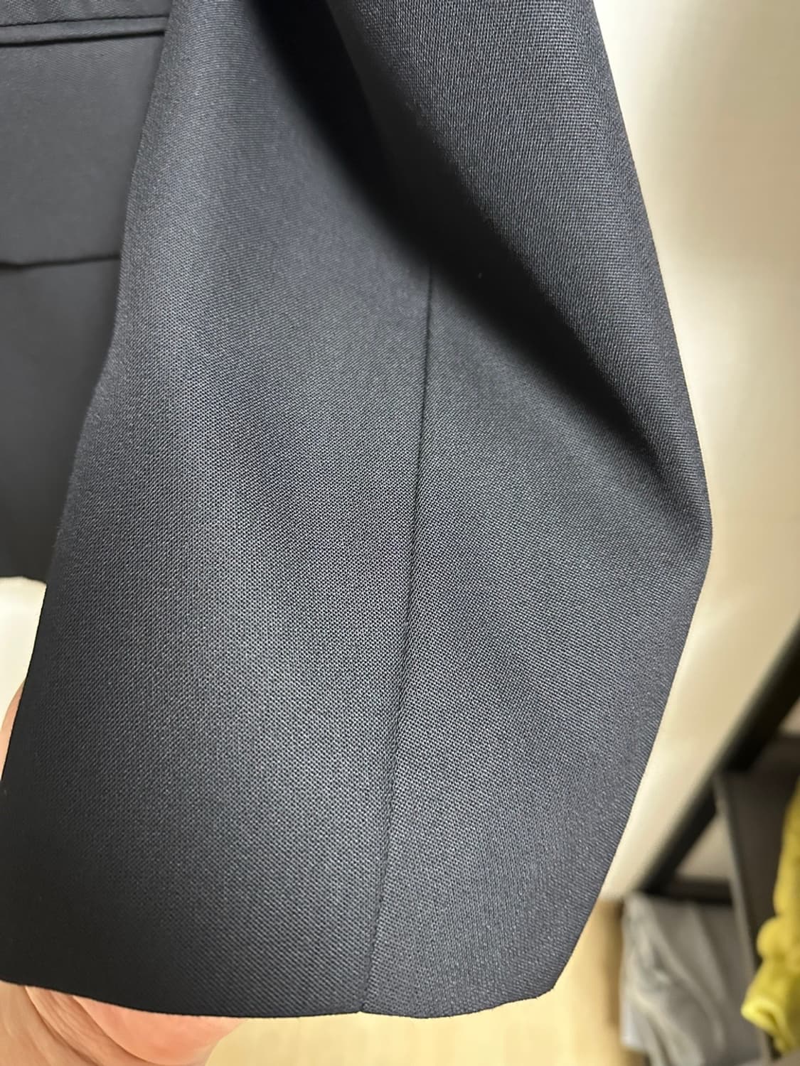 [48]우영미 블랙 벨티드 싱글 자켓 상품이미지4