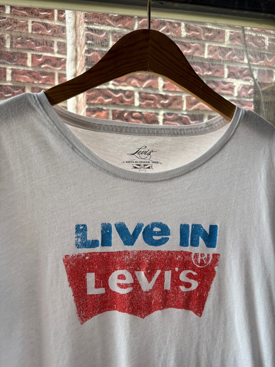 Levi's 빈티지 리바이스 화이트 반팔 티셔츠 상품이미지2