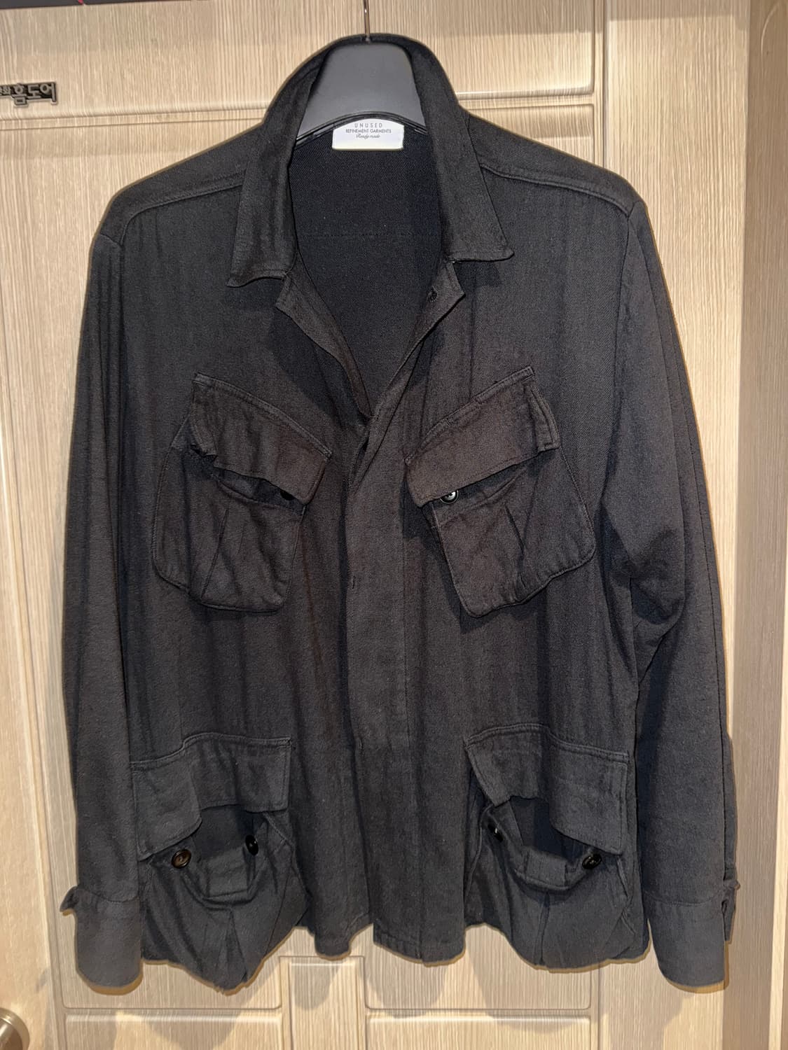 언유즈드 코튼 실크 퍼티그 자켓 상품이미지1