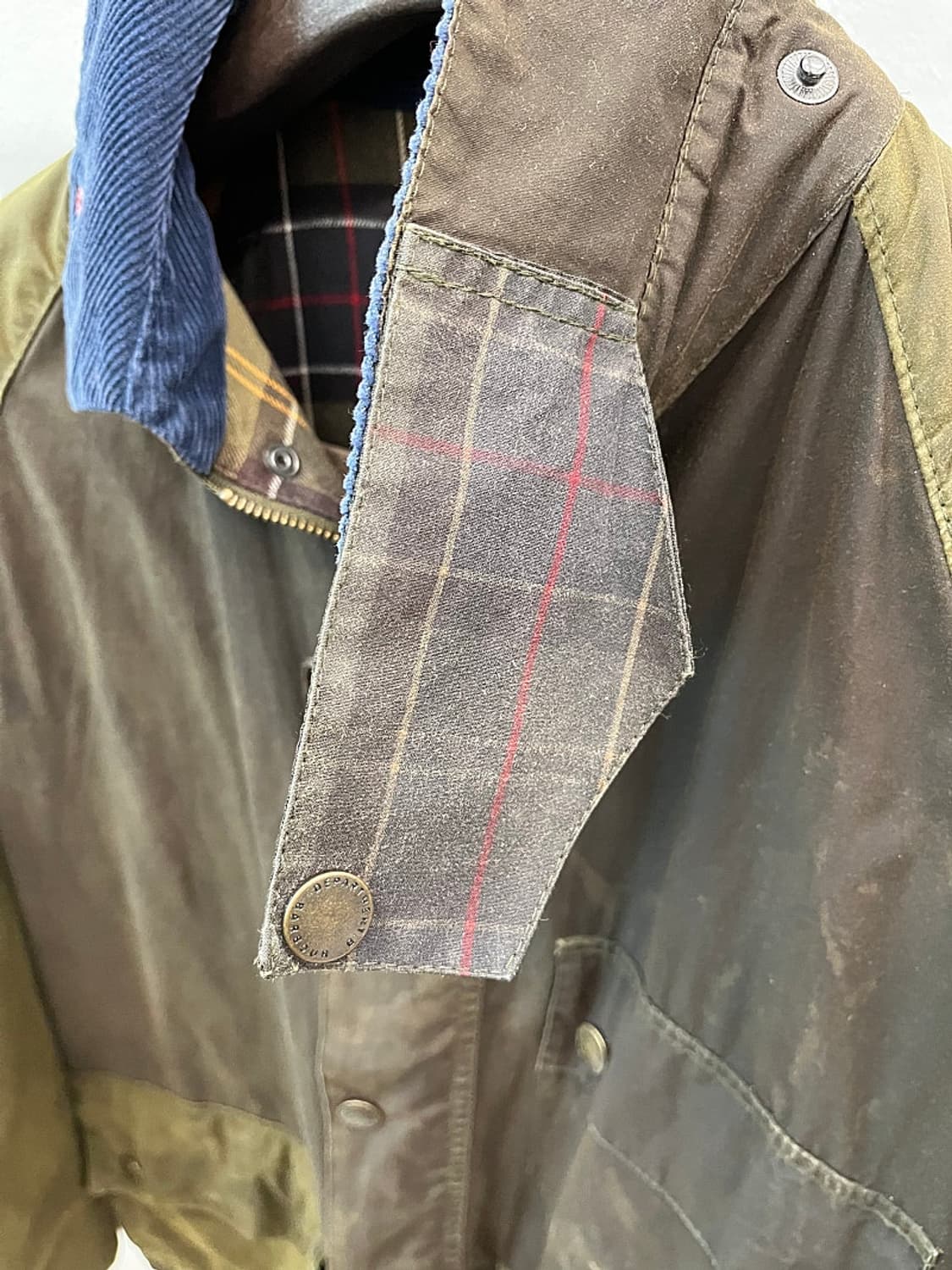 105) 바버 DEPT(B)멀티 컬러 비데일 자켓 상품이미지4